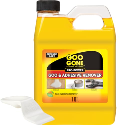 Goo Gone Pro-Power - 32 Ounce & Sticker Lifter - Professional Strength Adhesive Remover, Removes...