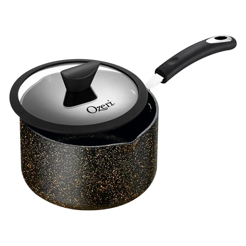 The All-In-One Stone Saucepan and Cooking Pot by Ozeri - 100% APEO, GenX, PFBS, PFOS, PFOA, NMP and NEP-Free German-Made Coating by Ozeri - Image 4