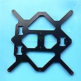 Lysee 3D Printer Parts & Accessories - Black Prusa i3 MK3 Mini 6mm Thick Aluminium Composite Y Carriage Heated Bed Support Plate DIY MK3 Mini 3D Printer - (Size: Black, Color: Option 1)