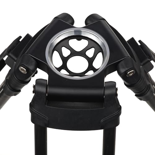 Benro Lightning-Lock Carbon-Fiber Video Tripod – 75mm Bowl, Dual-Stage Legs, 88.2 lb Payload, Mid-Level Spreader (C673LL)