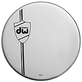 Coated wht bass drum head, classic 22in