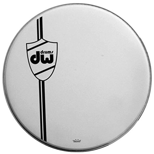 Coated wht bass drum head, classic 22in