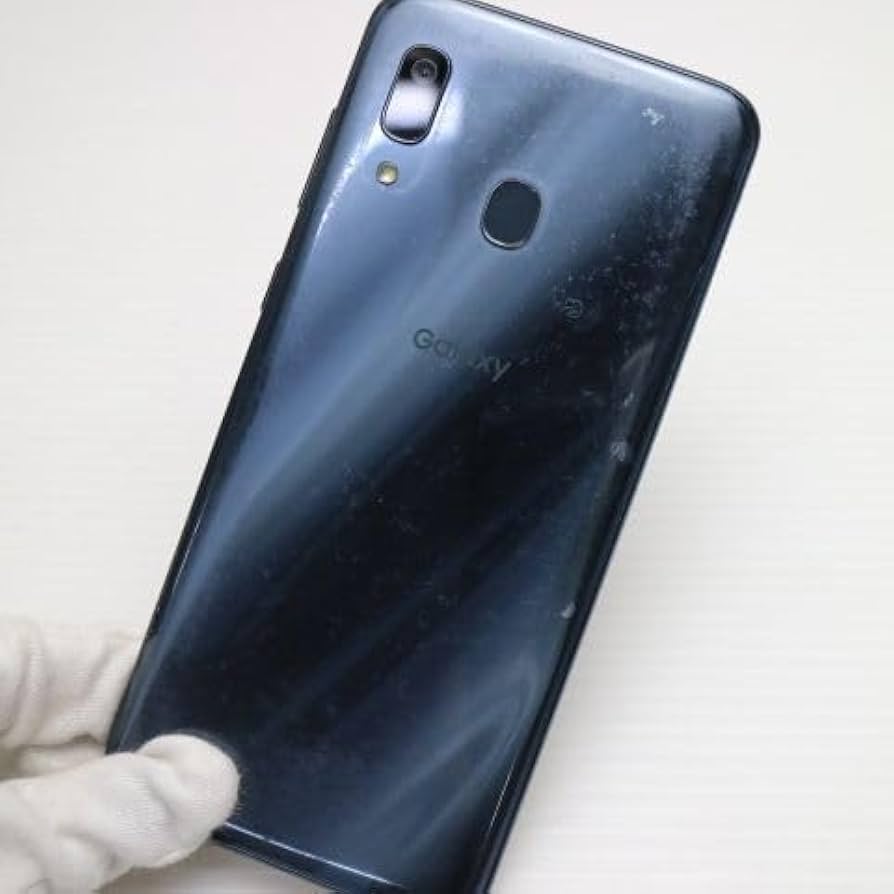 Amazon | Galaxy A30 SCV43 黒 | Galaxy | スマートフォン本体