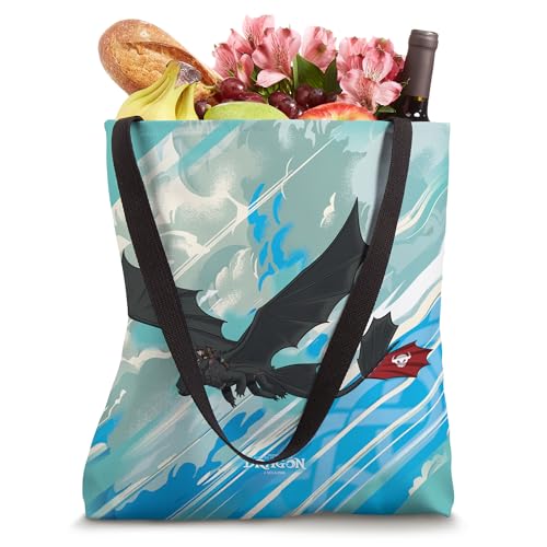 Bolsa Tote DreamWorks Dragons Hiccup and Toothless Conquer the Skies miniatura 4