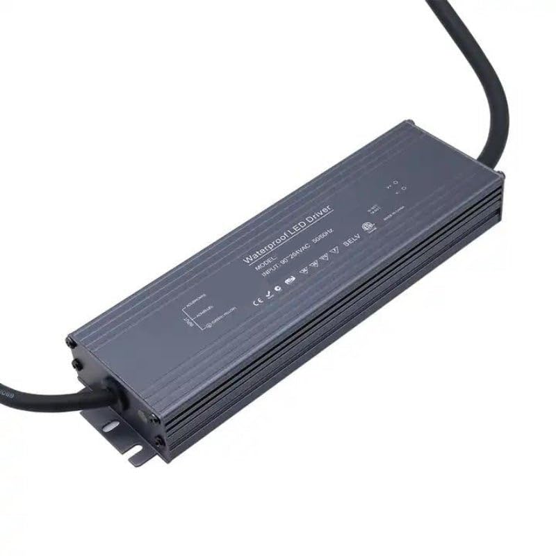 Transformador 220 V 12 V IP67 200 W DC 16,6 A