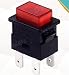AGOUNOD Interruttore Mescolare PS23-16 PS21-16 Switch per Barca 250V 16A Certificazione AC TUV Switch Rocker (Color : PS21 16, Size : 2 Gang)