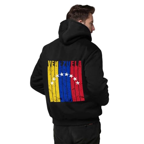 Pullover Hoodie Jackets Sweatshirt,Patriotic Pattern Full Zip Warm Thick Coats Vintage Long Sleeve Jacket Gents-2