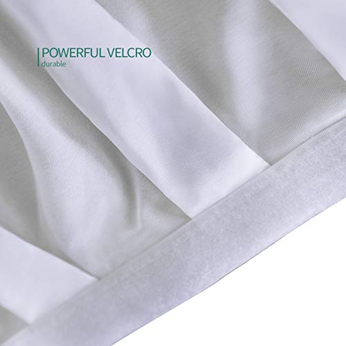 Surmente Tablecloth 14 Ft Polyester Table Skirt For Weddings, Banquets, Or Restaurants(White) … … #TOP3