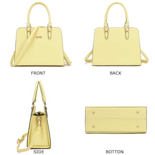 Qiyuer Purse For Womens Purses And Handbags Satchel Wallet Sets Work Tote Bags - Thumbnail 2
