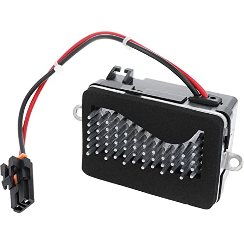 Image of Holstein Parts 2BMR0085 Blower Motor Resistor - Compatible With Select Cadillac Escalade; Chevrolet Avalanche, Silverado, Suburban, Tahoe; GMC Sierra, Yukon, Yukon XL