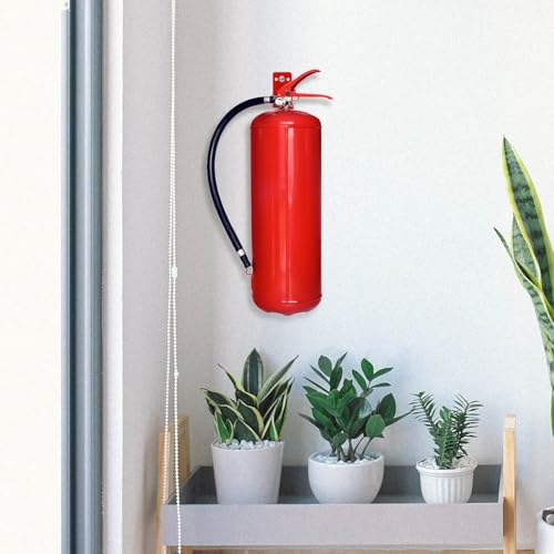 Soporte de extintor de pared metálico con tornillos y capacidad de 40 libras 7