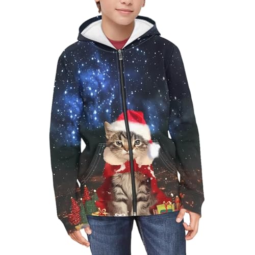 AFPANQZ Zip Up Hoodie for Boys Hoodies Kids Sweatshirts with Pockets Lightweight Long Sleeve Full Zip Hooded Streetwear4