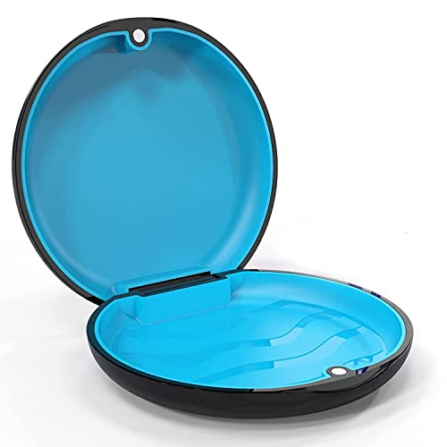ARGOMAX Caja para Llaves Dento Box (también para raíles de mordida, raíl de crujido) 1 Unidad KFO Box (Negro).