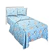 Bluey Twin Bedding Set - Bundle With Bed Sheets, Flat Sheet, Fitted Sheet, Pillowcase, and Stickers | For Boys and Girls #1
