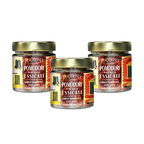 Portofino Fine Food - Tomates Secos Primera Selección - 3 x 80 g