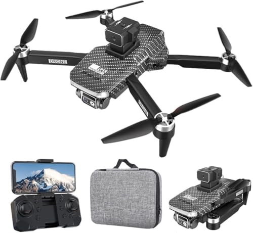 Image of dRoNe wItH hD DuAl cAmErA BrUsHlEsS MoToR, oNe cLiCk tAkEoFf /lAnDiNg FlIp rOlLiNg gEsTuRe cOnTrOl wI-Fi cAmErA ReMoTe cOnTrOl -X DrOnE, 2 x BaTtErY (JS29)