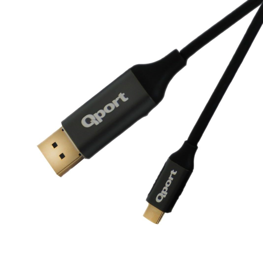 Qport Q Thd Type C To Display Port 4K 60Hz 2 Metre Kablo