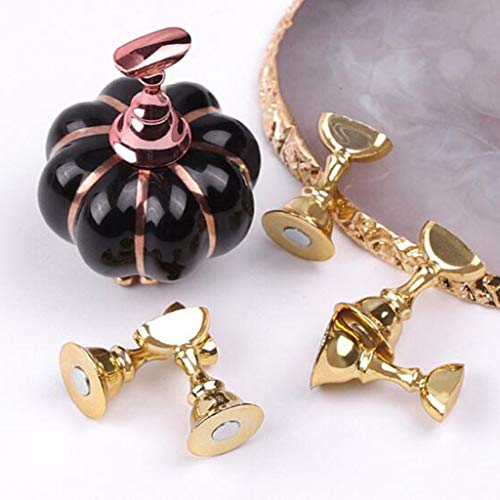 LYLA Magnetic Manicure Nail Art Practice Display Stand Tip Pumpkin Holder Black|Health & Beauty | Nail Care, Manicure & Pedicure | Nail Art Accessories