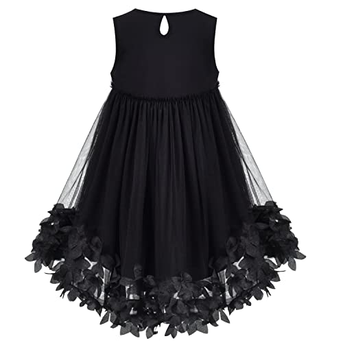 Sunny Fashion Girls Dress A-line Cute Handbag White Princess Size 5-103