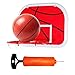 SPLLEADER Basketball Kinder Mit Kugel Rebounds Innenminibasketballkorb Set Shatterproof Rückenbrett Training Büro Spielzeug Schlags Freien Wandbehang (Color : 1 S)