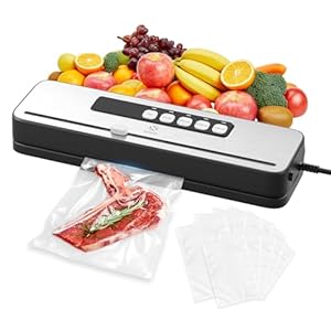 Machine sous Vide Alimentaire WOOX, Mise sous Vide Compacte et Polyvalente