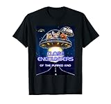 Funny Cat Close Encounters of the Purred Kind T-Shirt