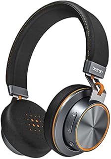 Betron S2 Wireless Bluetooth Headphones with Microphone, Volume Control, On Ear, Stereo