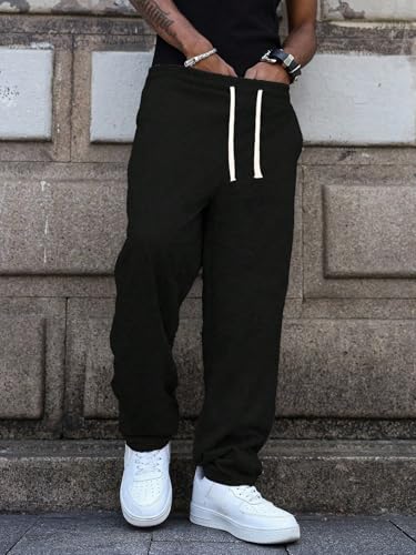 Image of dockstreet Track Pant for Men || Baggy Fit || Track Pants || Full Elastic Jogger Track Pant ||