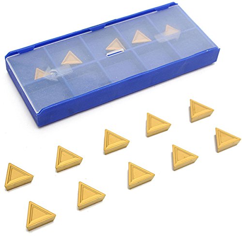 EsportsMJJ 10Pcs Tpmr 110304 Inserti in Metallo Duro per Tornitura