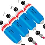 THKFISH Bobbers de pesca, flotadores de pesca, bobinas pesadas para pesca,...