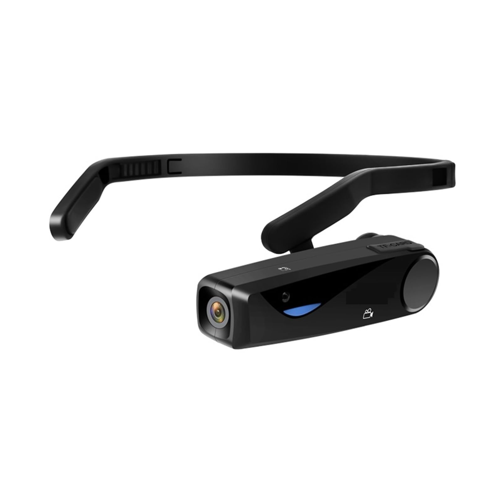 DELURA Vlog Camera Camcorder (Versione Macro) Mini WiFi Head Fotocamere digitali indossabili for Le riprese di Blogger Telecamera HD (Size : Standard, Color : Without Remote)