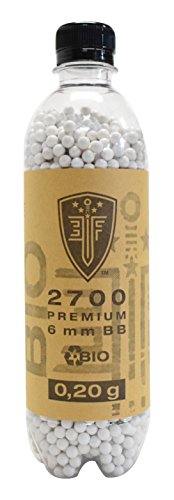 Elite Force Premium Bio BBS 6 mm 0 25 g 4.000 Stück Biologisch abbaubare Softair-Munition Weiß