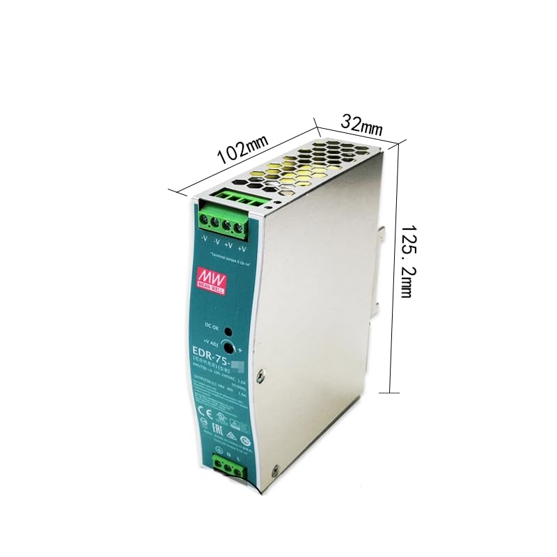 MEAN WELL EDR 150W 6.5A Zasilacz impulsowy Przetwornica mocy Transformator EDR-150-24