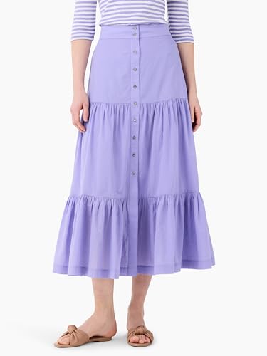 NIC+ZOE Women's Cotton Tiered Skirt2