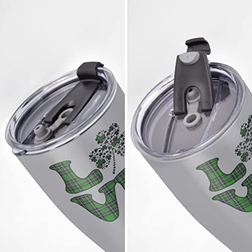 Wmeyiseyiy Taza térmica de acero inoxidable con doble pared, aislado al vacío, taza de viaje con tapa, multicolor, 900… - Imagen 5