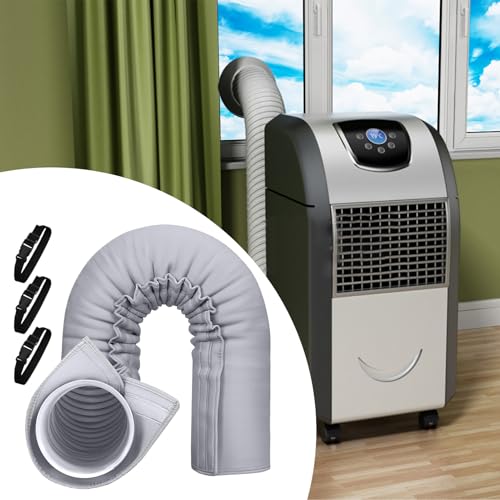 Manchon d'isolation pour tuyau de climatisation mobile extensible et flexible