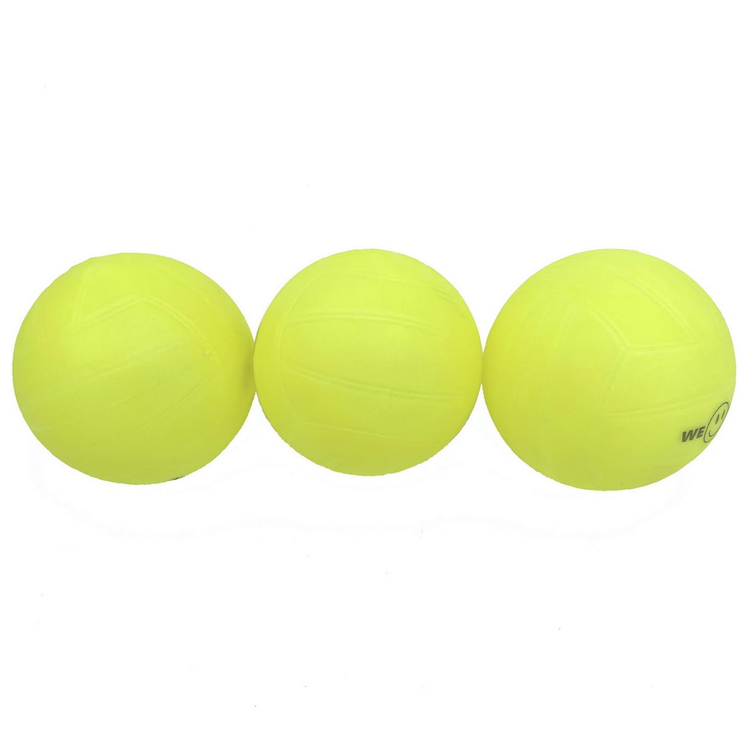 Bolas fluorescentes que brillan en la oscuridad, bolas de repuesto para juego deportivo Roundnet, juega por la noche, recarga con linterna UV, permanece brillante durante 20 ~ 30 minutos