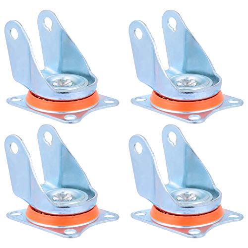 POPETPOP Suporte de Roda Universal 4Pcs Rotativo Giratório Suporte de Rodízio Suporte de Rodízios Em