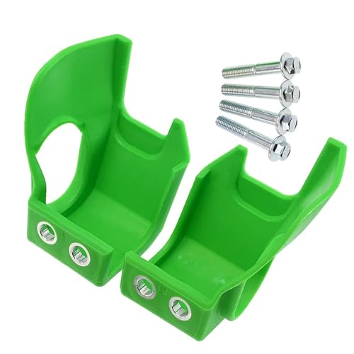 Protector de cadena para evitar roturas en Kawasaki KX250 y cubiertas de horquilla delantera