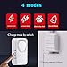 Door Alarm for Home Security, Updated Magnetic Alarm for Kids Safety, Chime Window Alert Sensor, 110dB, Pool Security (2 Pack)