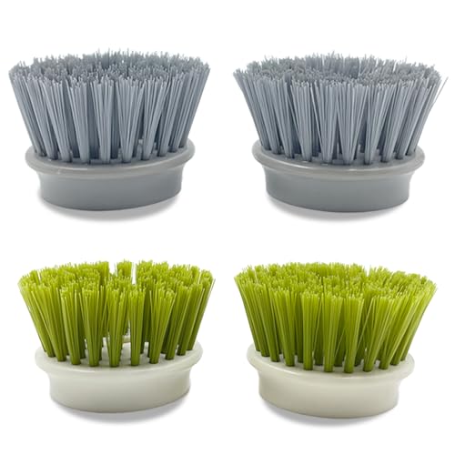 UGWkivd Palm Brush Refills, Dish Brush Replacement Head, 4 Pack