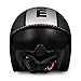 MOMO Design CASCO JET BLADE NERO OPACO-GRIGIO SATINATO TAGLIA M