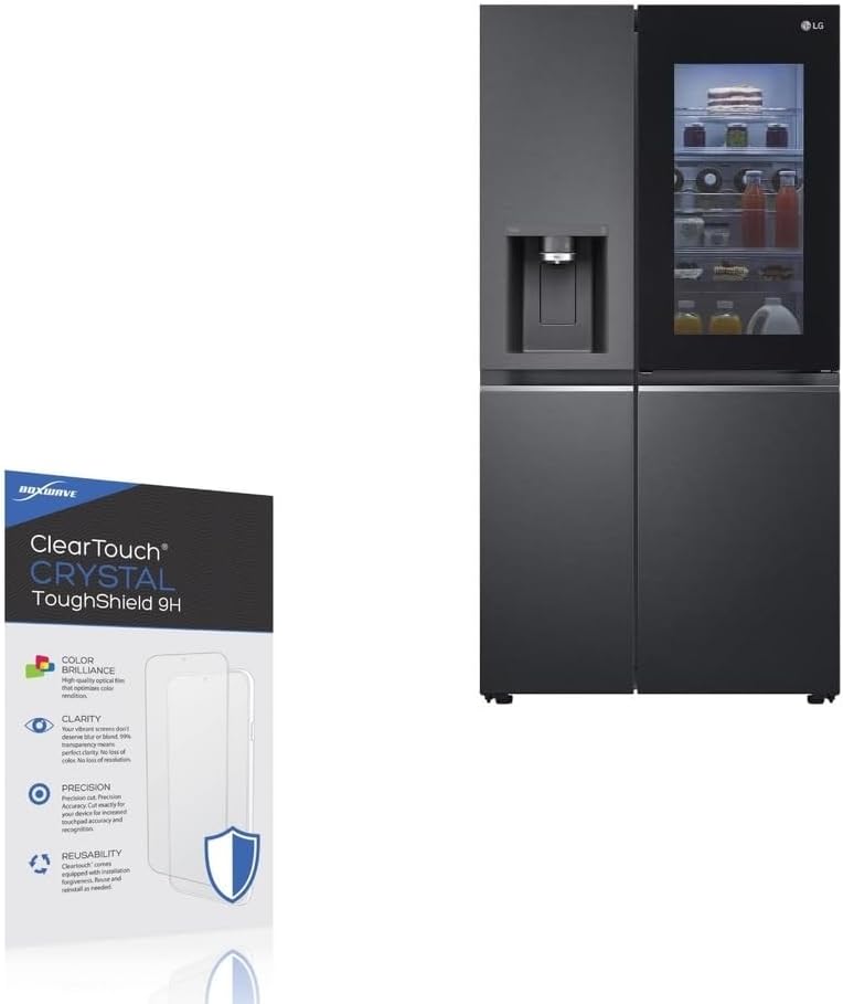 BoxWave Screen Protector Compatible with LG InstaView Refrigerato...