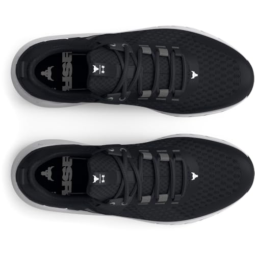 Under Armour Sneaker Da Uomo Project Rock Blood Sweat Respect 4, (001) Nero/Castlerock/Bianco, 44.5 Eu - 4