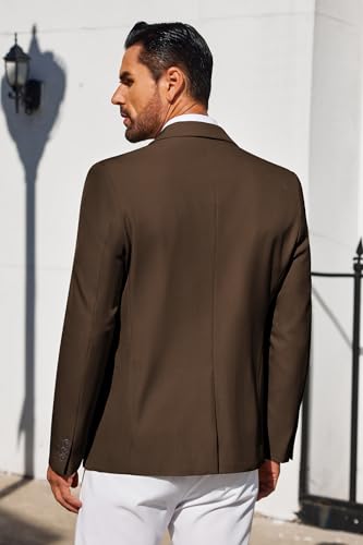COOFANDY Men's Blazer Business Suit Jacket Slim Fit Two Button Casual Sport Coats4