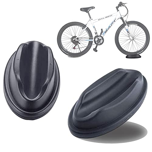 HPiano Support de Roue Avant Vélo(2 pièces) pour Hometrainer, Support de stabilisateur de Roue pour Support Stabiliser Le Support pour entraînement de vélo intérieur et vélo Stationnaire