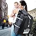 MOYAQI Stroller Travel Bag for Airplane, Gate Check Bag Backpack with Durable Nylon,Adjustable Carry Straps,Infant Carriers & Booster Seats (Black)