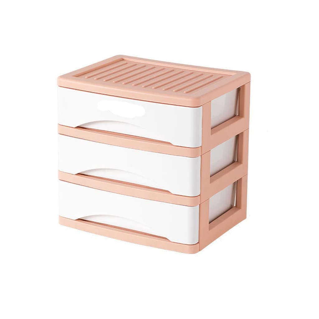 WolFum A4-Papier-Organizer, Schubladen-Aufbewahrungsbox, multifunktionaler Aktenschrank, Stifthalter für Büro-Desktop-Aufbewahrung, Farbe: White-Space-Element (1) 3, Größe: 3 Schichten