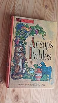 Hardcover Aesop's Fables Book