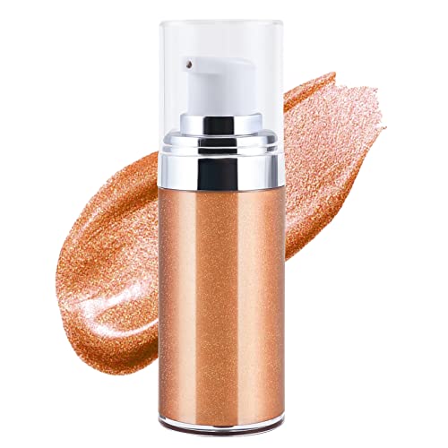 Boobeen Liquid Highlighter Shimmer Liquid Illuminator For Face Cheekbone - Body Luminizer Brightening Makeup Set Shimmer And Shine